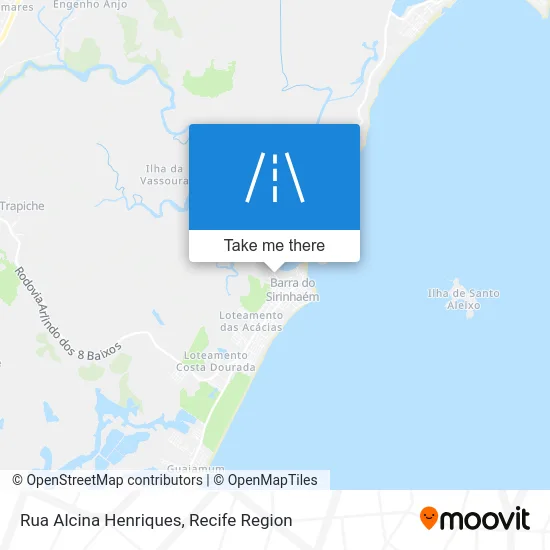 Rua Alcina Henriques map