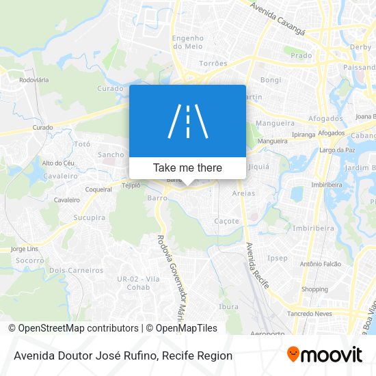 Avenida Doutor José Rufino map