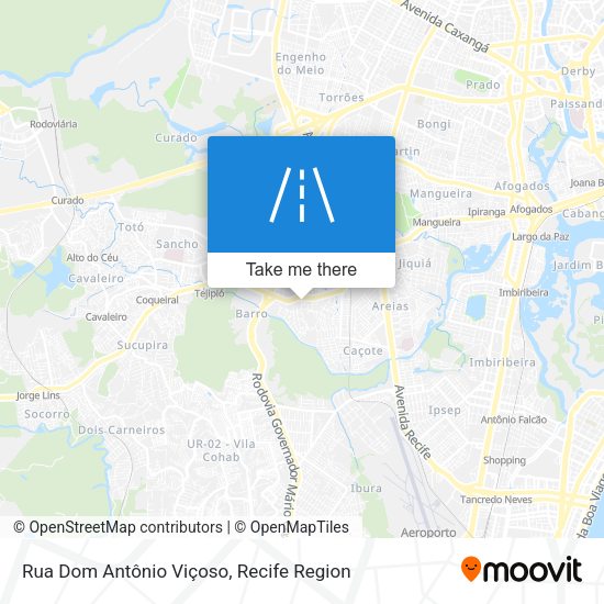 Rua Dom Antônio Viçoso map