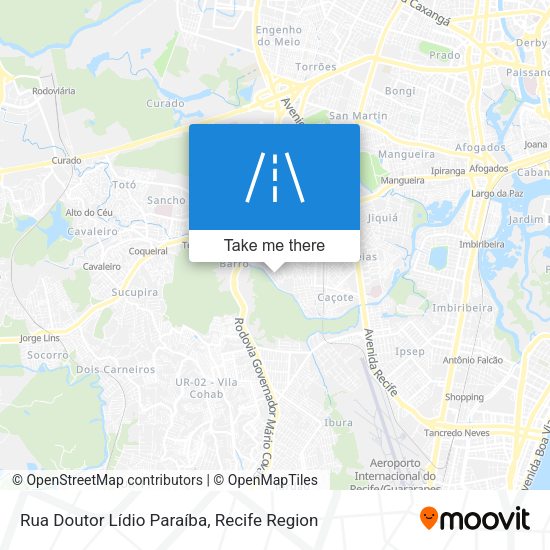 Rua Doutor Lídio Paraíba map