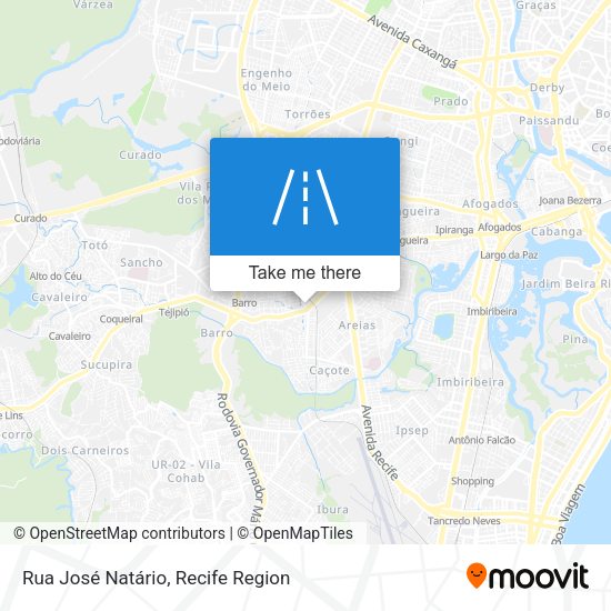 Rua José Natário map