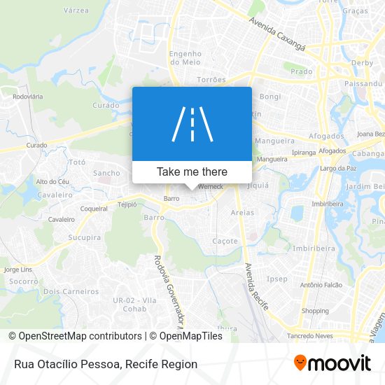 Rua Otacílio Pessoa map