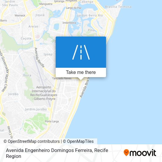 Avenida Engenheiro Domingos Ferreira map