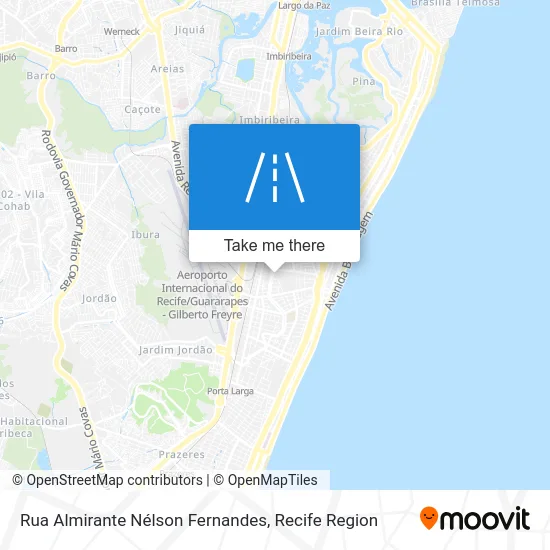 Rua Almirante Nélson Fernandes map