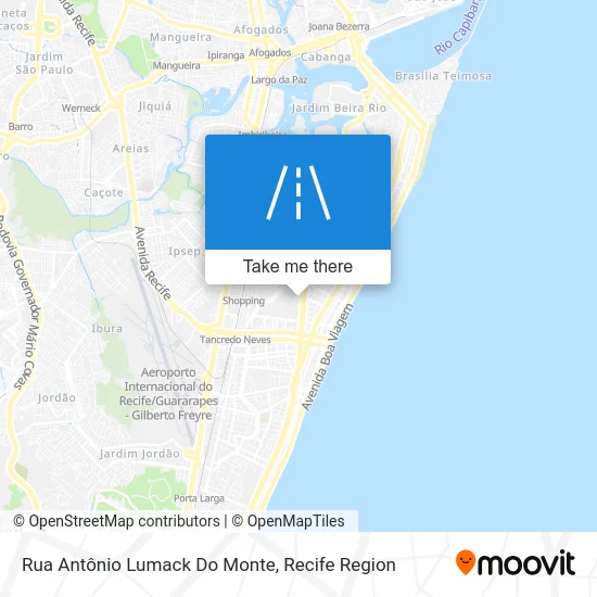 Rua Antônio Lumack Do Monte map