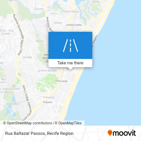 Rua Baltazar Passos map
