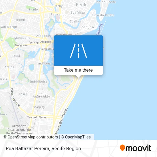 Rua Baltazar Pereira map