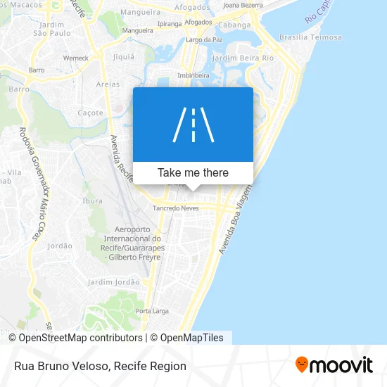 Rua Bruno Veloso map