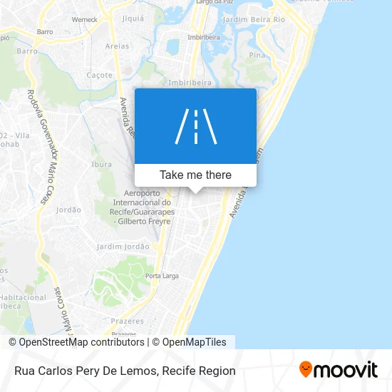 Rua Carlos Pery De Lemos map