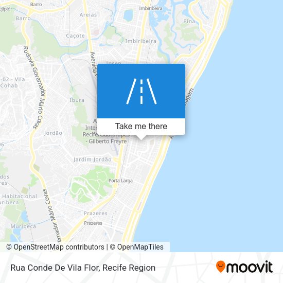 Rua Conde De Vila Flor map