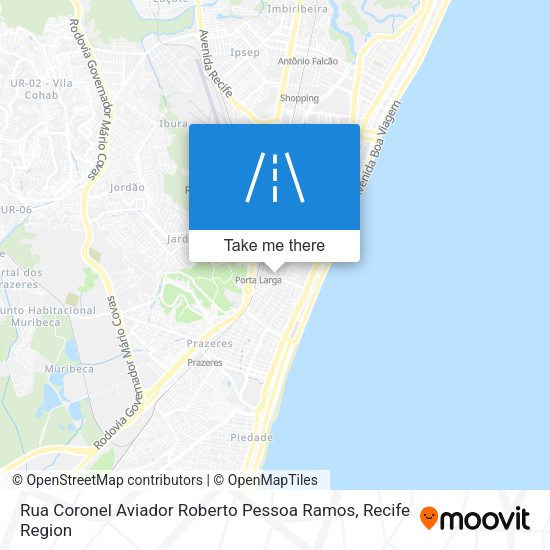 Rua Coronel Aviador Roberto Pessoa Ramos map