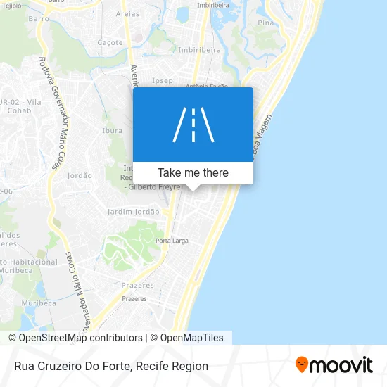 Rua Cruzeiro Do Forte map