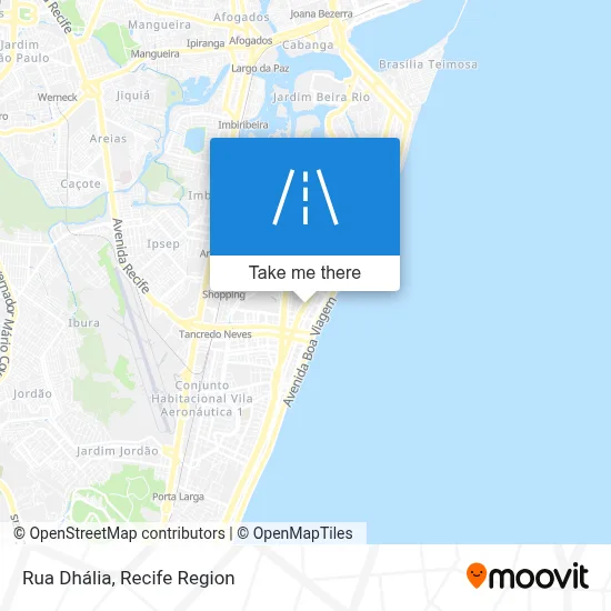 Rua Dhália map