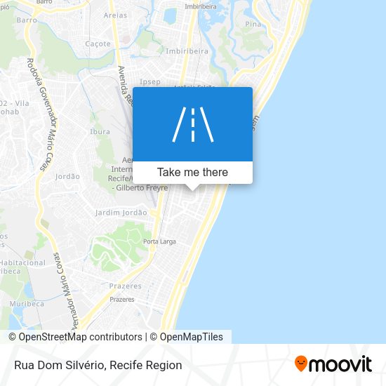 Rua Dom Silvério map