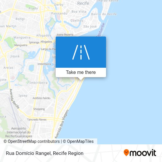 Rua Domício Rangel map
