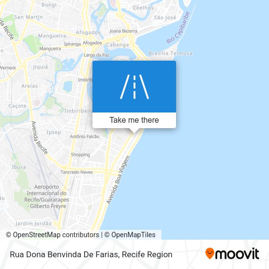 Rua Dona Benvinda De Farias map