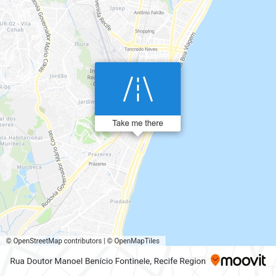Rua Doutor Manoel Benício Fontinele map