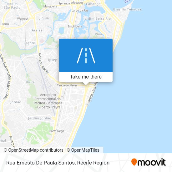 Rua Ernesto De Paula Santos map