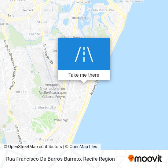 Rua Francisco De Barros Barreto map