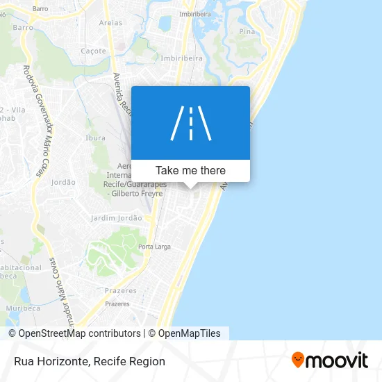 Rua Horizonte map