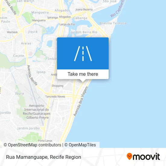 Rua Mamanguape map