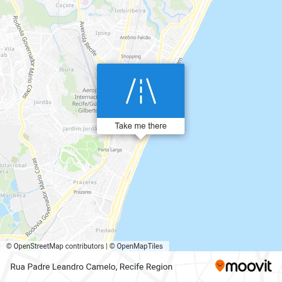 Rua Padre Leandro Camelo map