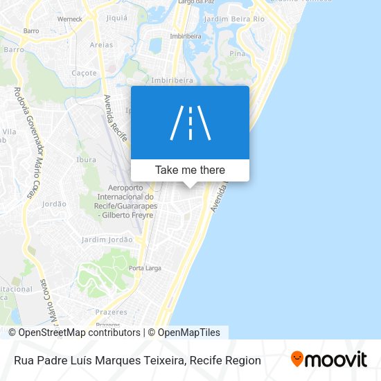 Rua Padre Luís Marques Teixeira map