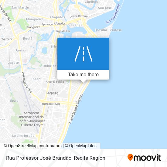 Rua Professor José Brandão map