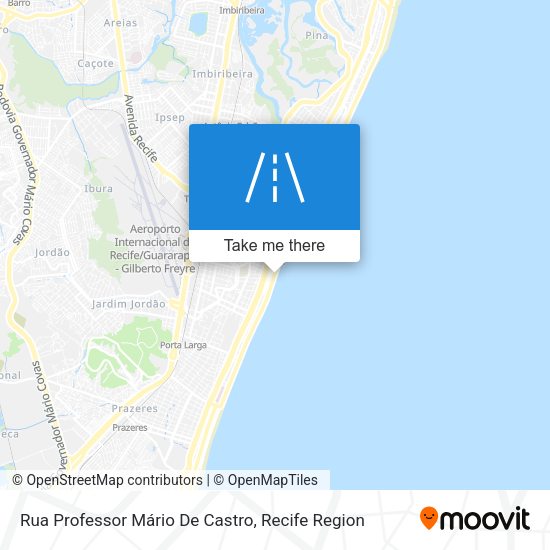 Rua Professor Mário De Castro map