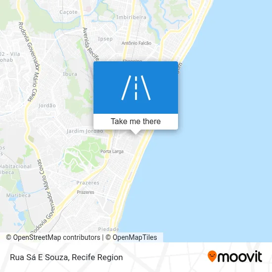 Rua Sá E Souza map