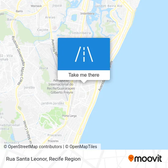 Rua Santa Leonor map