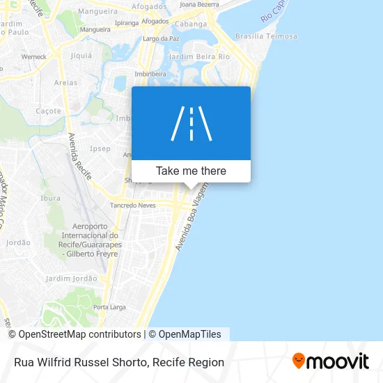 Rua Wilfrid Russel Shorto map