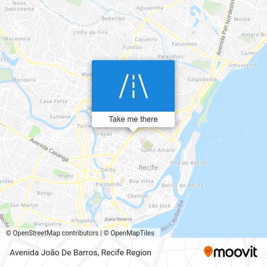 Avenida João De Barros map