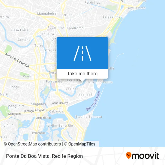 Ponte Da Boa Vista map