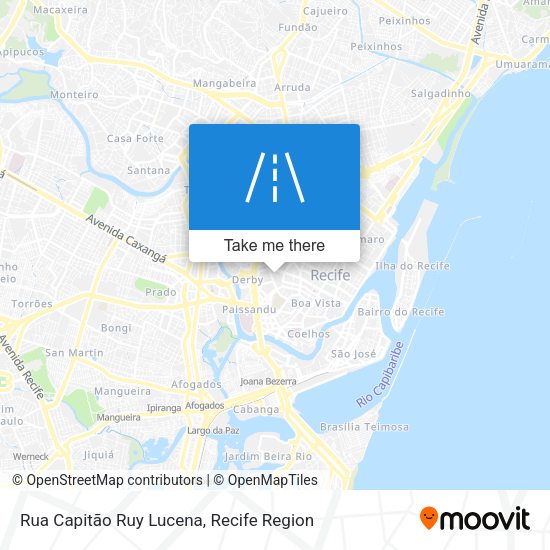 Rua Capitão Ruy Lucena map