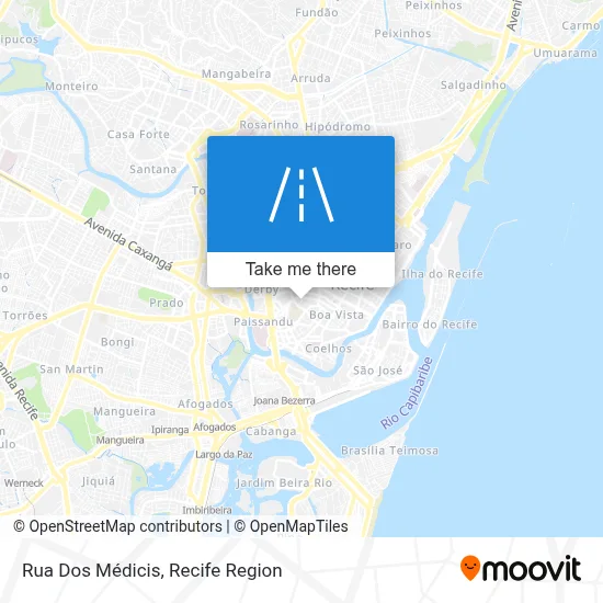 Rua Dos Médicis map