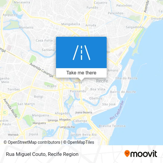 Rua Miguel Couto map