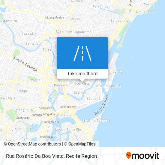 Rua Rosário Da Boa Vista map