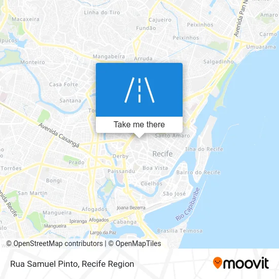 Rua Samuel Pinto map
