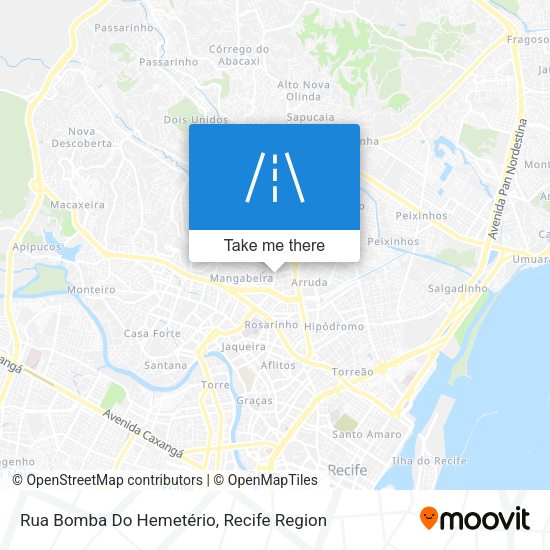 Rua Bomba Do Hemetério map