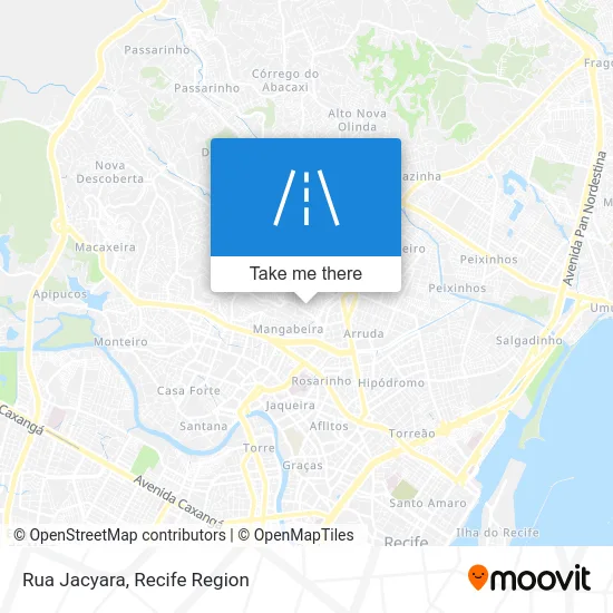 Rua Jacyara map