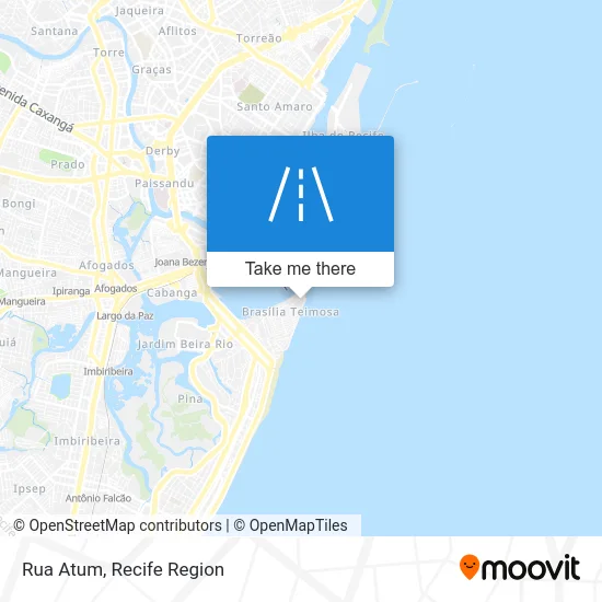 Rua Atum map