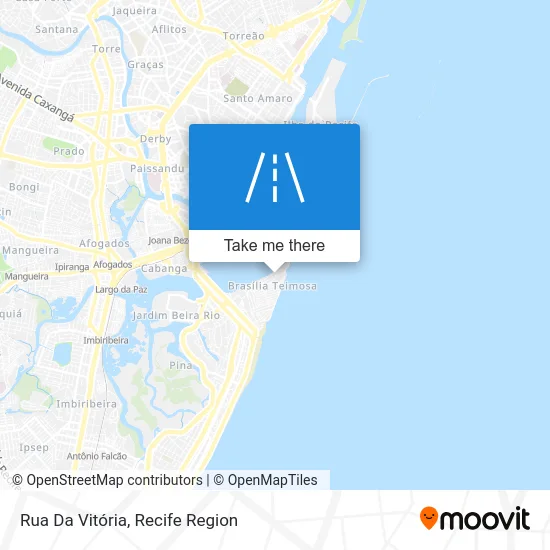 Rua Da Vitória map