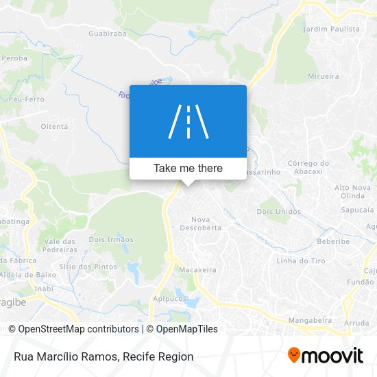 Rua Marcílio Ramos map