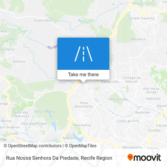Rua Nossa Senhora Da Piedade map