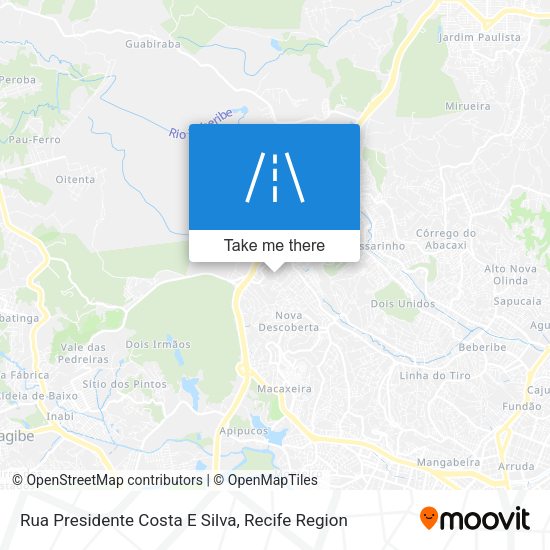 Rua Presidente Costa E Silva map