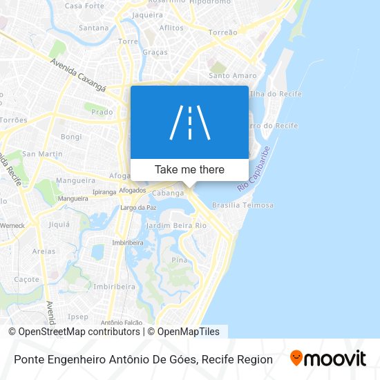 Ponte Engenheiro Antônio De Góes map