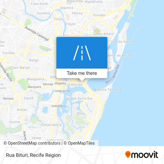 Rua Bituri map