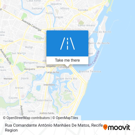 Rua Comandante Antônio Manhães De Matos map