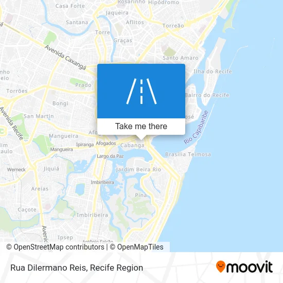 Rua Dilermano Reis map